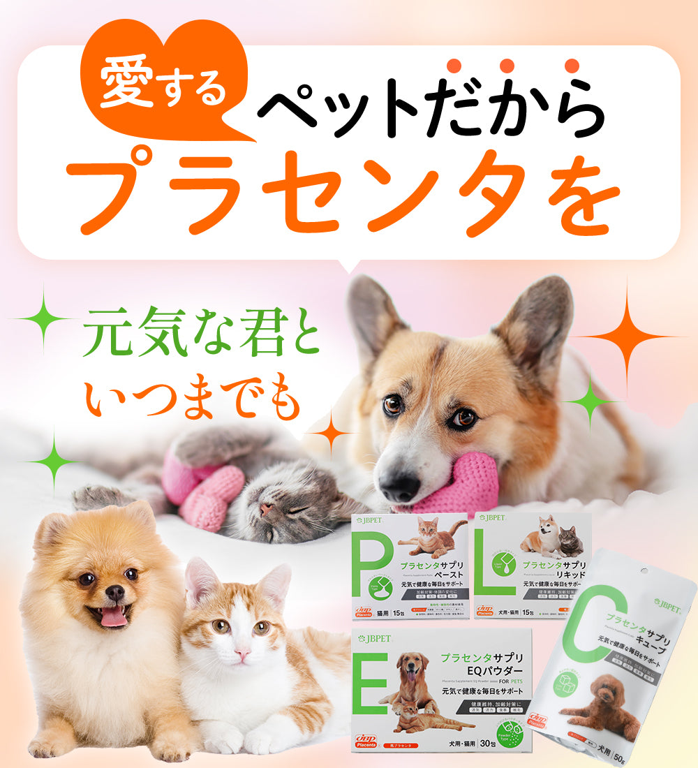 JBPET プラセンタサプリ ペースト 15包×2 愛猫の健康と美しい毛艶に（馬プラセンタ配合）